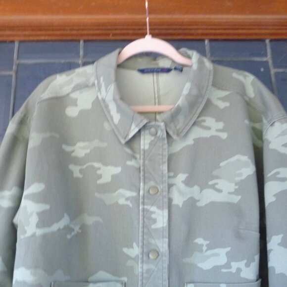 CAMO JEAN JACKET SIZE 1X GREEN - Picture 7 of 9